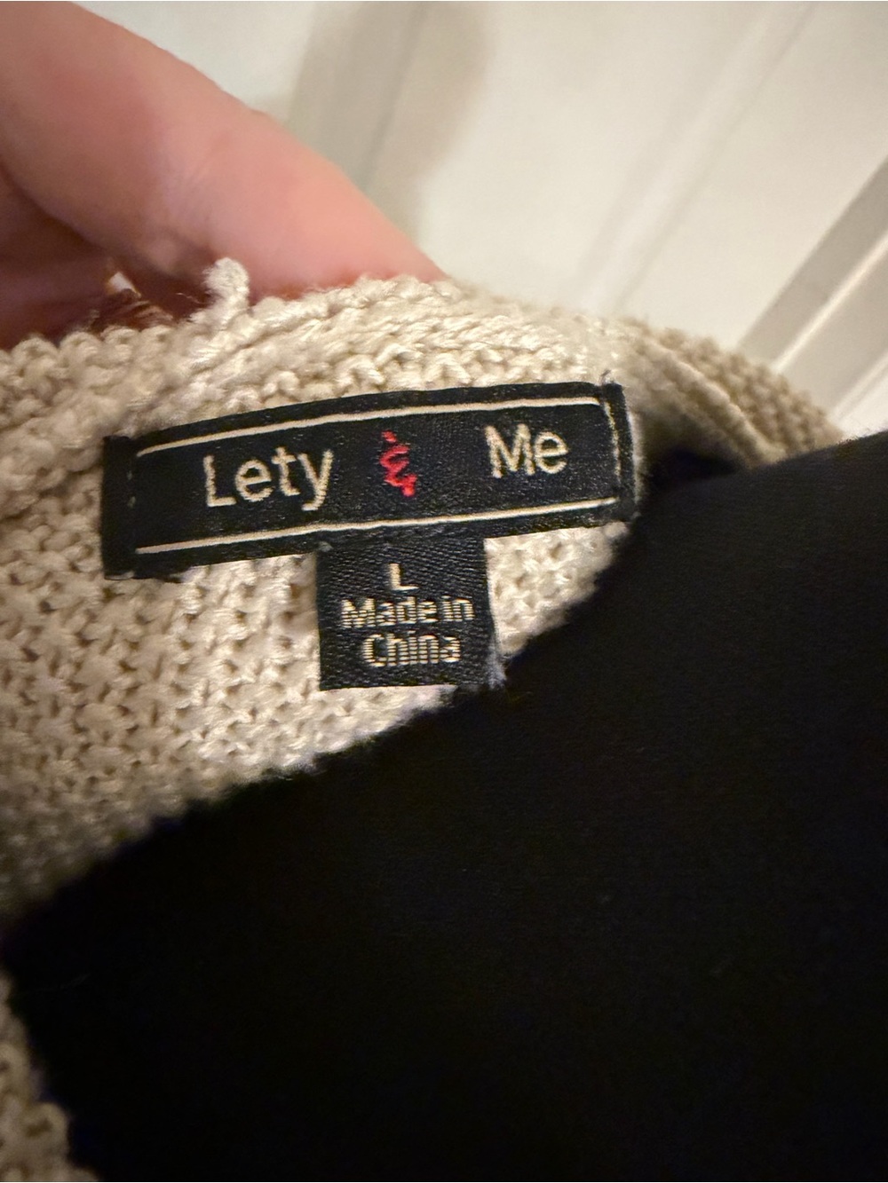 Hooded Open-Front Knit Cardigan Sweater - Cream - Picture 3 of 5